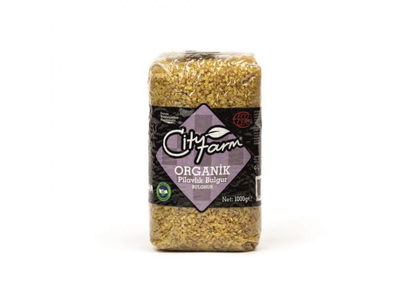 CİTYFARM ORGANİK PİLAVLIK BULGUR 1000 GR.