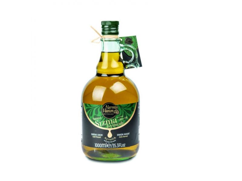 Erken Hasat Naturel Soğuk Sıkım Zeytinyağı (1lt)