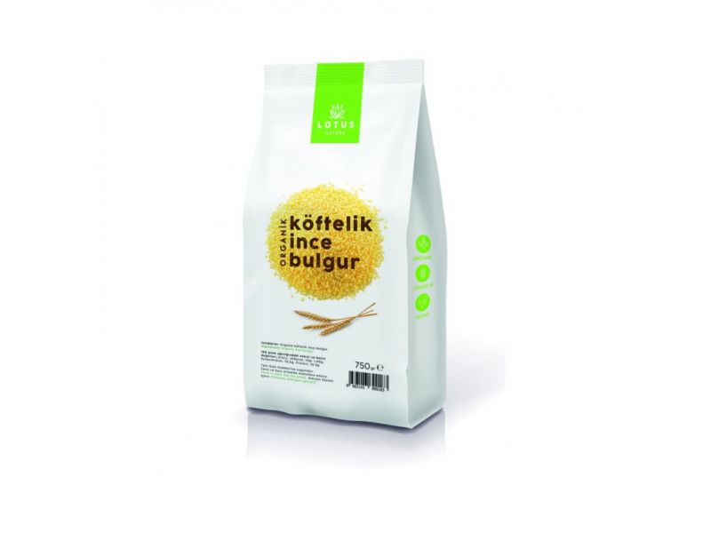 Lotus Natura Organik köftelik ince bulgur 750 gr