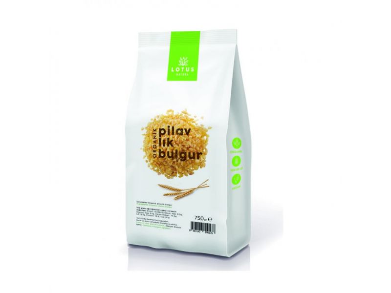 Lotus Natura Organik Pilavlık Bulgur 750gr