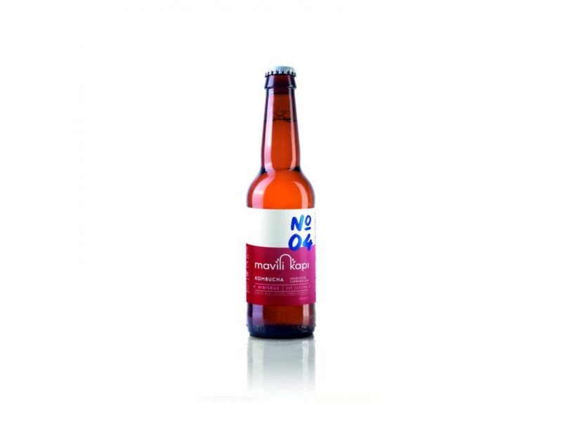 Mavili Kapı Kombucha – Hibiskus – 330ml