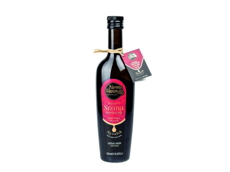 Naturel Soğuk Sıkım Zeytinyağı (500ml)