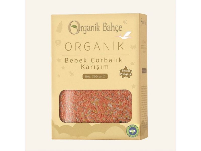 Organik Bebek Çorbalık Karışım 300gr
