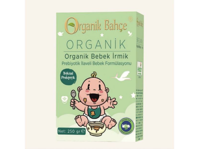 Organik Bebek İrmik 250 Gr