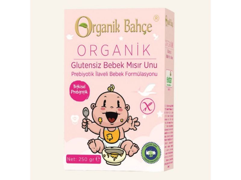Organik Glutensiz Bebek Mısır Unu 250 Gr