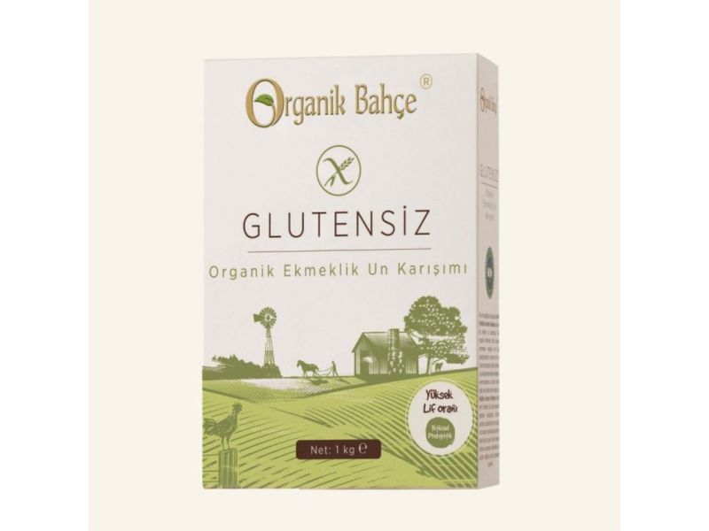 Organik Glutensiz Ekmeklik Un Karışımı 1000 Gr