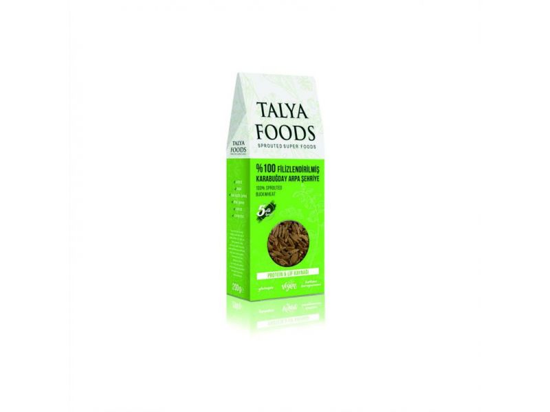 Talya Foods Filizlendrilmiş Çiğ Karabuğday Arpa Şehriye 200g