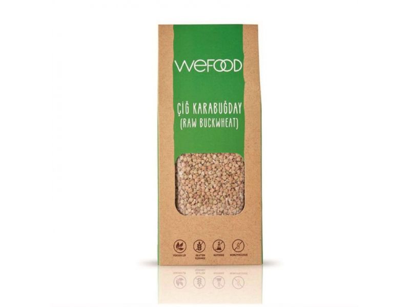 Wefood Glütensiz Çiğ Karabuğday Tanesi 500 gr