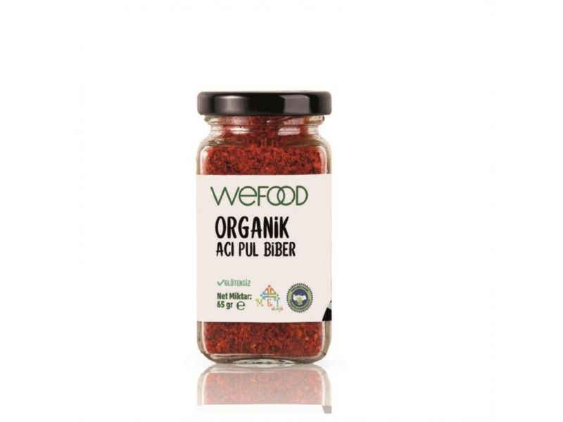 Wefood Organik Acı Pul Biber 65 gr
