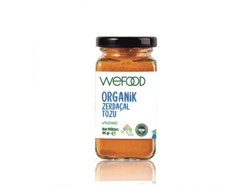 Wefood Organik Zerdeçal Tozu 85 gr