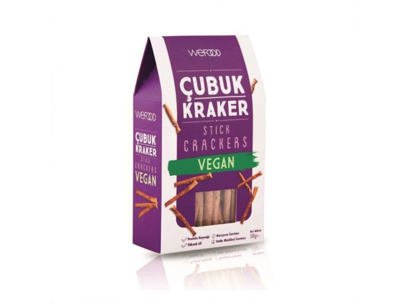 Wefood Vegan Çubuk Kraker 50 gr