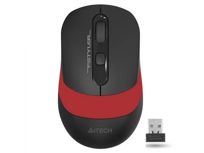 A4 TECH FG10 KABLOSUZ 2000DPI KIRMIZI MOUSE