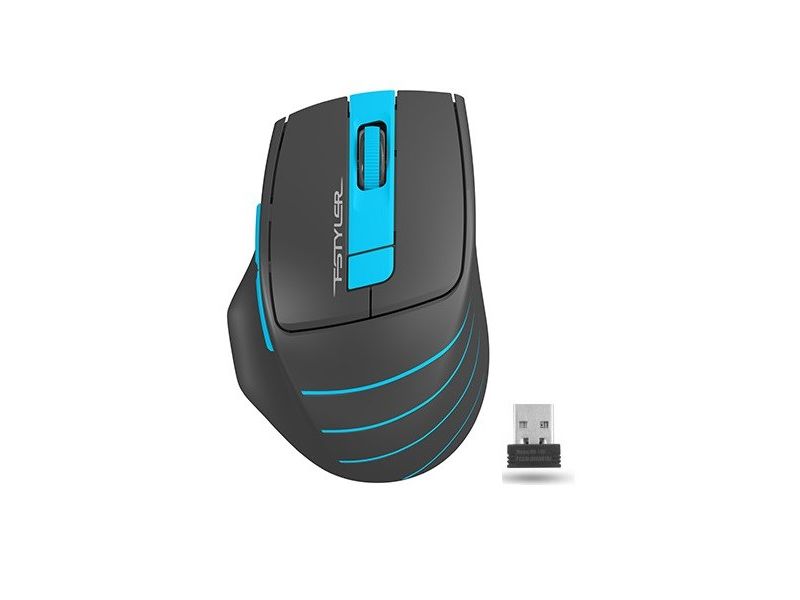 A4 TECH FG30 KABLOSUZ 2000DPI MAVİ MOUSE