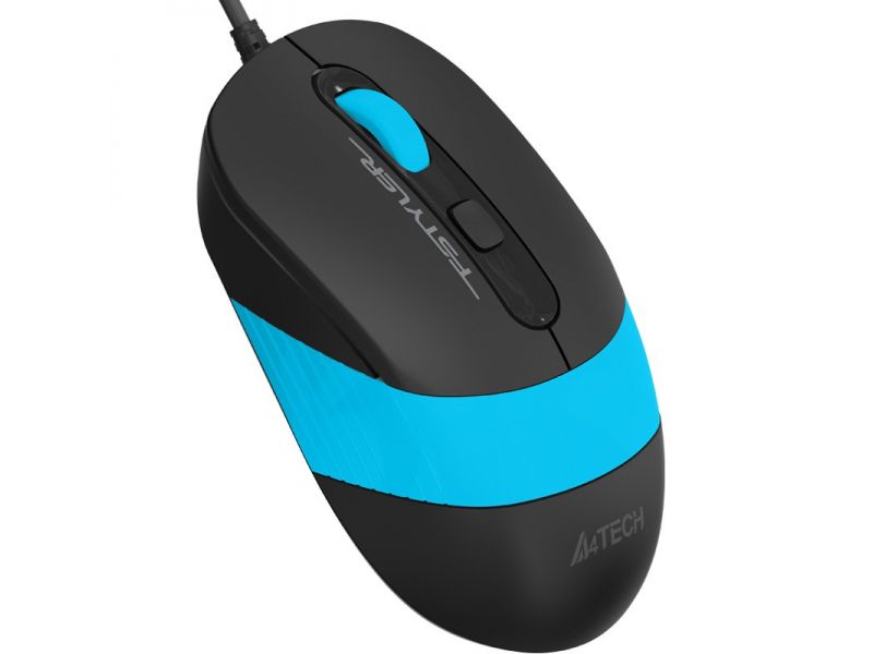 A4 TECH FM10 KABLOLU 1600 DPI MAVİ MOUSE