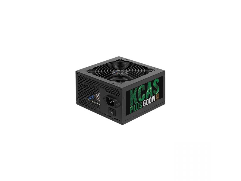 AEROCOOL KCAS PLUS 600W 80+ BR 12cm FANLI POWER SUPPLY AKTIF PFC AE-KCASP600
