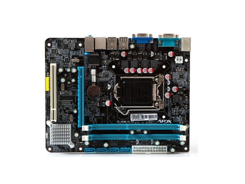 AFOX IH55-MA6 H55 DDR3 VGA 4xUSB2.0 16x LGA1156P ANAKART