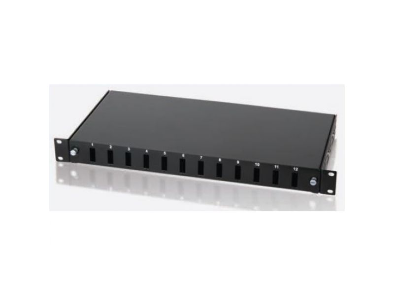 BLS PPR24PSCDX 1U 19" 24 PORT SC DX FİBER OPTİK RACK TİPİ DUBLEX PATCH PANEL