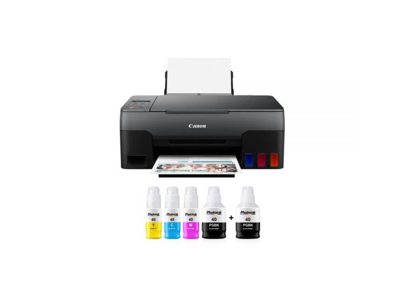 CANON PIXMA G2420 TANKLI YAZICI TARAYICI FOTOKOPİ USB A4 +INK BK