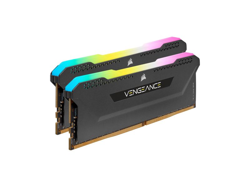 CORSAIR 16GB (2x8GB) 3200MHZ DDR4 CMH16GX4M2Z3200C16 VENGEANCE RGB PRO SL PC RAM