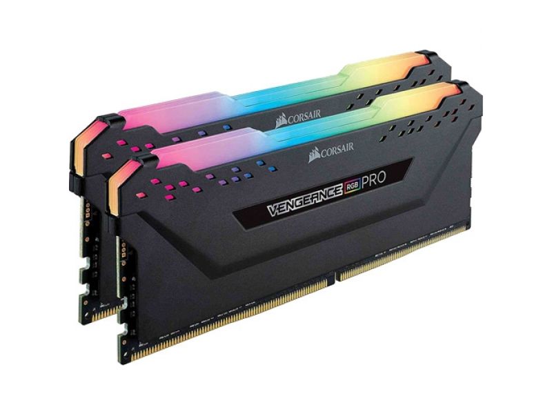 CORSAIR 16GB (2x8GB) 3200MHZ DDR4 VENGEANCE RGB PRO CMW16GX4M2C3200C16 PC RAM