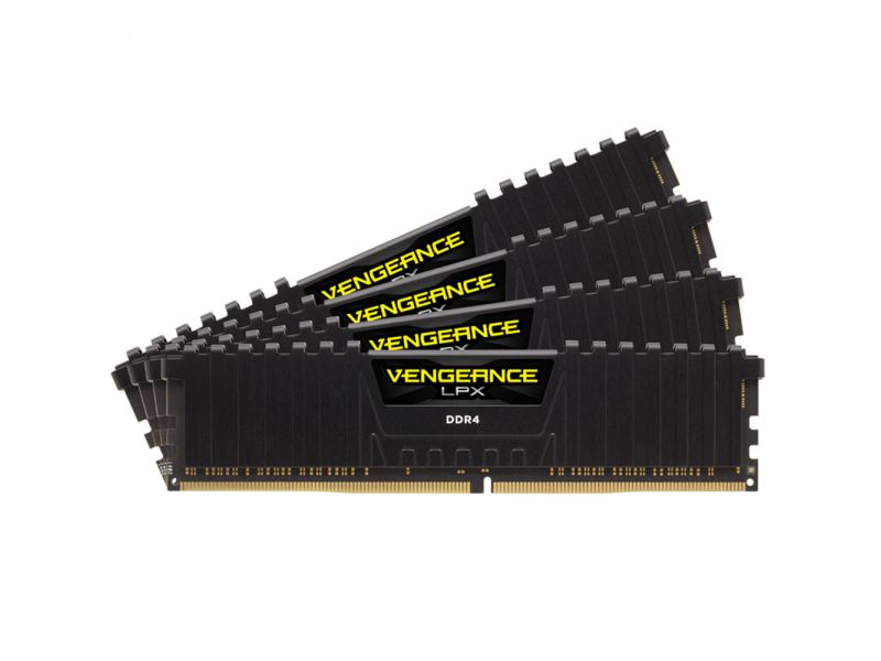 CORSAIR 32GB (4x8GB) 3600MHz DDR4 CMK32GX4M4D3600C16 VENGEANCE LPX PC RAM