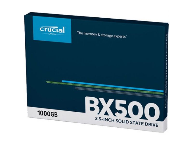 CRUCIAL BX500 1TB 540/500MB/s 2.5" SATA 3.0 SSD CT1000BX500SSD1