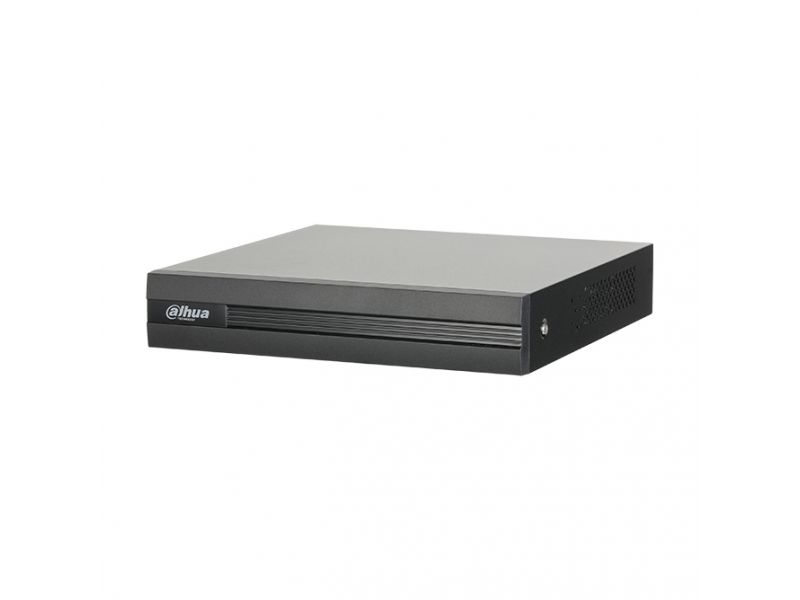 DAHUA XVR1B08 8 KANAL 4xIP 1xSES 1xVGA 1xHDMI 1080N H265+ HDCVI/AHD/TVI/CVBS/IP DVR KAYIT CİHAZI SİY