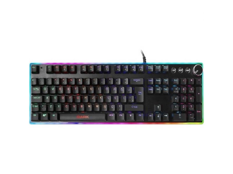 DARK DK-AC-GK2000 USB GAMER/MEKANİK/LED AYDINLATMA ELİTE FORCE