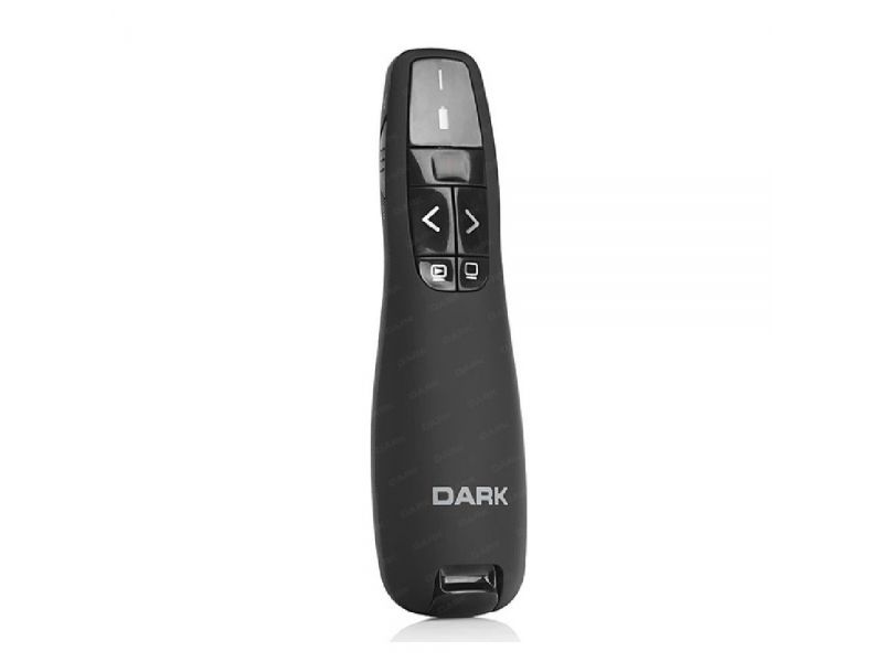 DARK DK-AC-WP07 2.4 GHz KIRMIZI LAZERLİ KABLOSUZ PRESENTER SİYAH