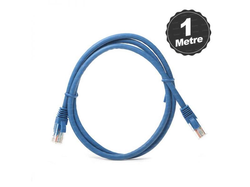 DARK DK-CB-NT6U100BU 1MT UTP CAT6 PATCH KABLO MAVİ AWG24/7