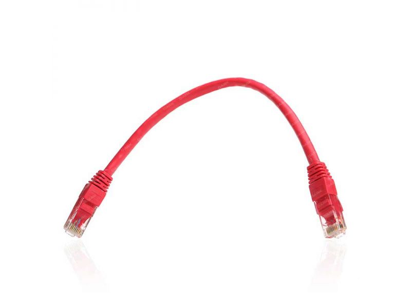 DARK DK-CB-NT6U25R 25CM UTP CAT6 PATCH KABLO KIRMIZI AWG24/7