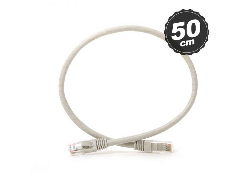 DARK DK-CB-NT6U50G 50CM UTP CAT6 PATCH KABLO GRI AWG24/7