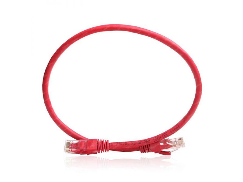 DARK DK-CB-NT6U50R 50CM UTP CAT6 PATCH KABLO KIRMIZI AWG24/7