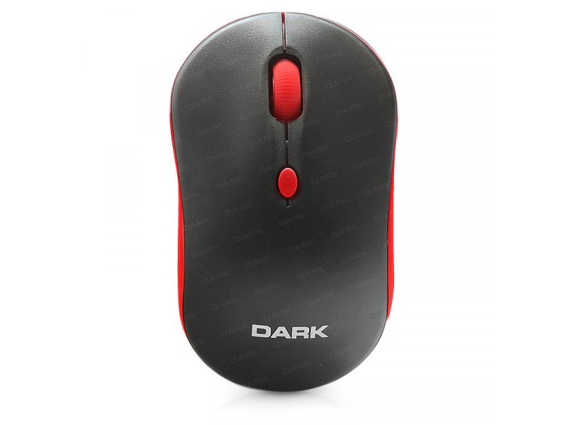DARK MSW100R KABLOSUZ 1600 DPI KIRMIZI/SİYAH MOUSE