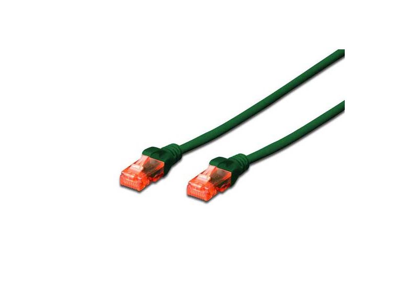 DIGITUS DK-1617-030/G 3 MT UTP CAT6 PATCH KABLO YEŞİL Cu, LSZH AWG 26/7