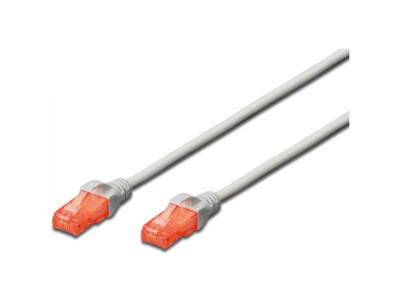 DIGITUS DK-1644-0025 25CM S/FTP CAT6 PATCH KABLO GRI Halogenfree, Cu, AWG 26/7