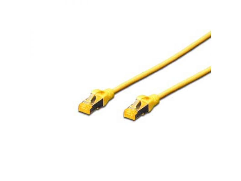 DIGITUS DK-1644-A-030/Y 3 MT S/FTP CAT6A PATCH KABLO SARI Halogenfree, Cu, AWG 26/7