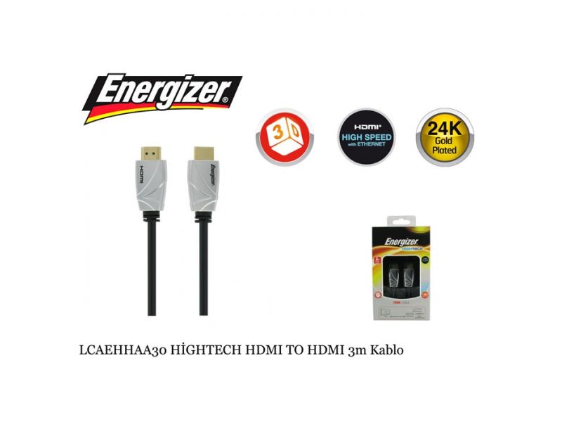 ENERGIZER HDMI KABLO HIGH TECH 3 MT