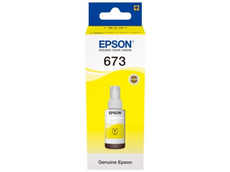 EPSON T6734 C13T67344A SARI MÜREKKEP 70ML