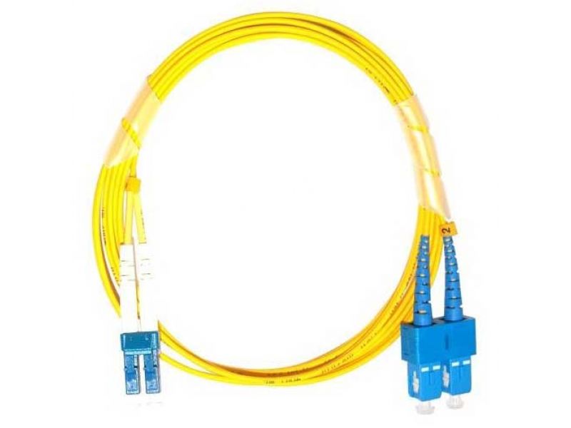 ERAT E9DXSCLC2D0030 SC-LC DUPLEX SM 9/125 PATCH CORD 3 MT