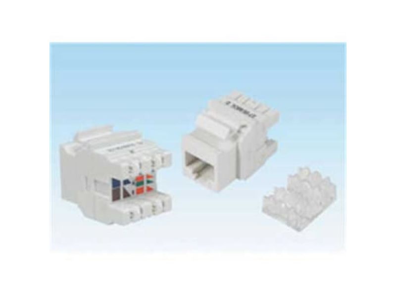 ERAT EAC-C6UTP-JCK 180 DERECE ( ZIRHSIZ) CAT6 KEYSTONE JACK