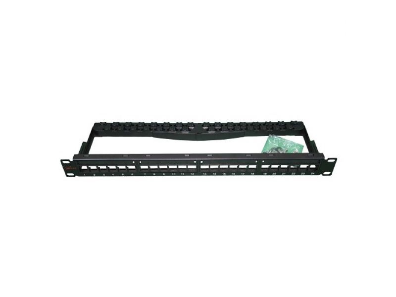 ERAT EDP-C6UTP-024 CAT6 UTP MODÜLER 24 PORT BOŞ PATCH PANEL