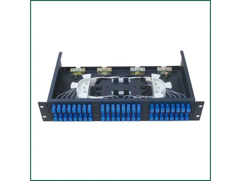 ERAT R1U19KZSCDX-48F 1U 19" 48 FIBERLI FULL SET SC DX RACK TİPİ SM PATCH PANEL