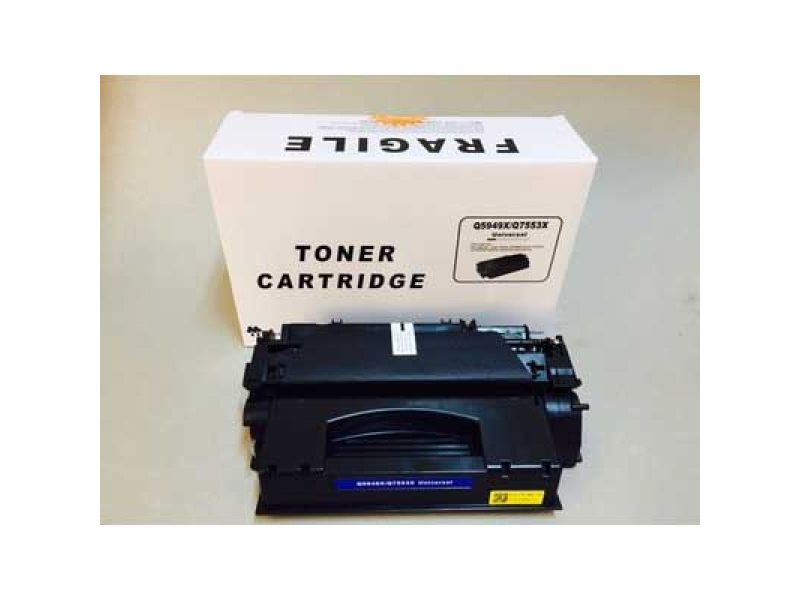 FRAGILE Q7553X CRG-715X 7000SAYFA SİYAH MUADİL TONER