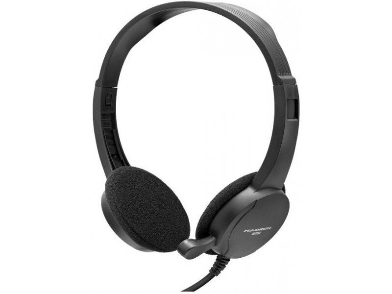 HADRON HD1294 SİYAH MİKROFONLU KULAKLIK KAFA BANDLI