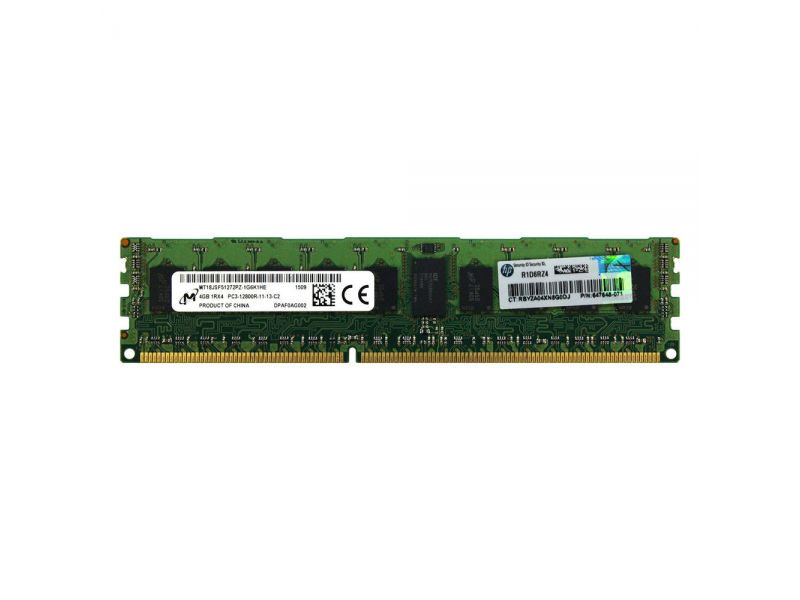 HP 647895R-B21 4GB 1600 MHZ DDR3 ECC SERVER RAM
