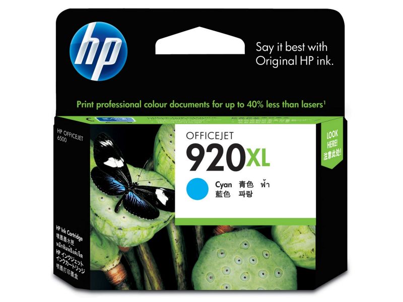 HP CD972AE MAVİ KARTUS NO:920XL