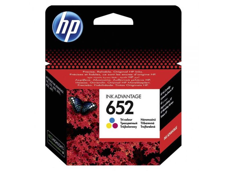 HP F6V24AE RENKLİ KARTUS NO: 652