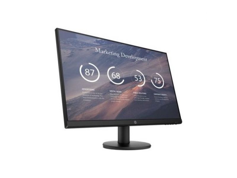 HP P27V G4 9TT20AS 27" 5MS 1920x1080 VGA/HDMI FULL HD SİYAH IPS LED MONITOR