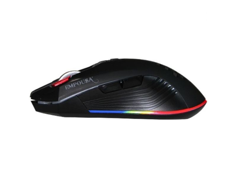 INCA IMG-347 EMPOUSA USB 7000DPI SİYAH RGB GAMING MOUSE